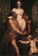 SPRANGER, Bartholomaeus Venus and Vulcan af oil painting on canvas